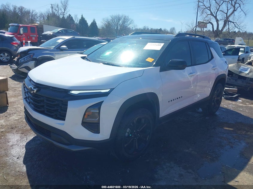 2026 Chevrolet Equinox VIN 3GNAXPEG5TL368753 IAAI salvage auction — RIGHT SIDE, Clear (Oklahoma), sold $13,000 on 2026-07-29 (photo 2)
