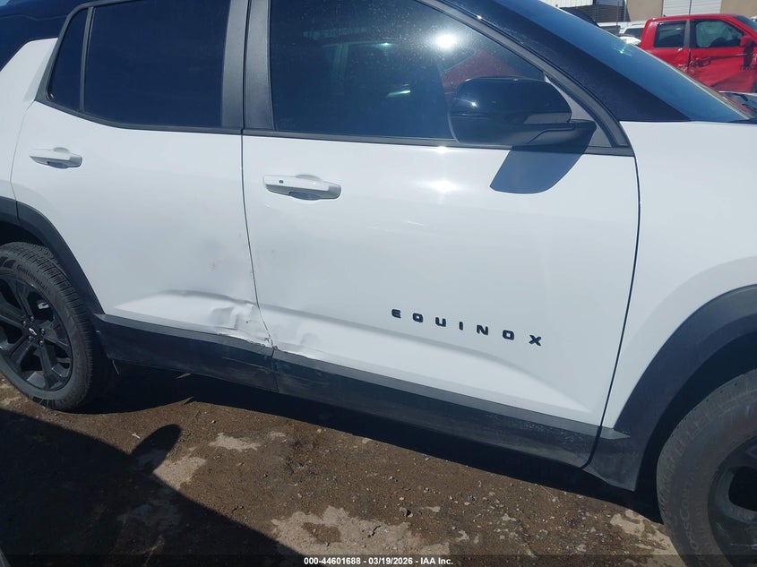 2026 Chevrolet Equinox VIN 3GNAXPEG5TL368753 IAAI salvage auction — RIGHT SIDE, Clear (Oklahoma), sold $13,000 on 2026-07-29 (photo 6)
