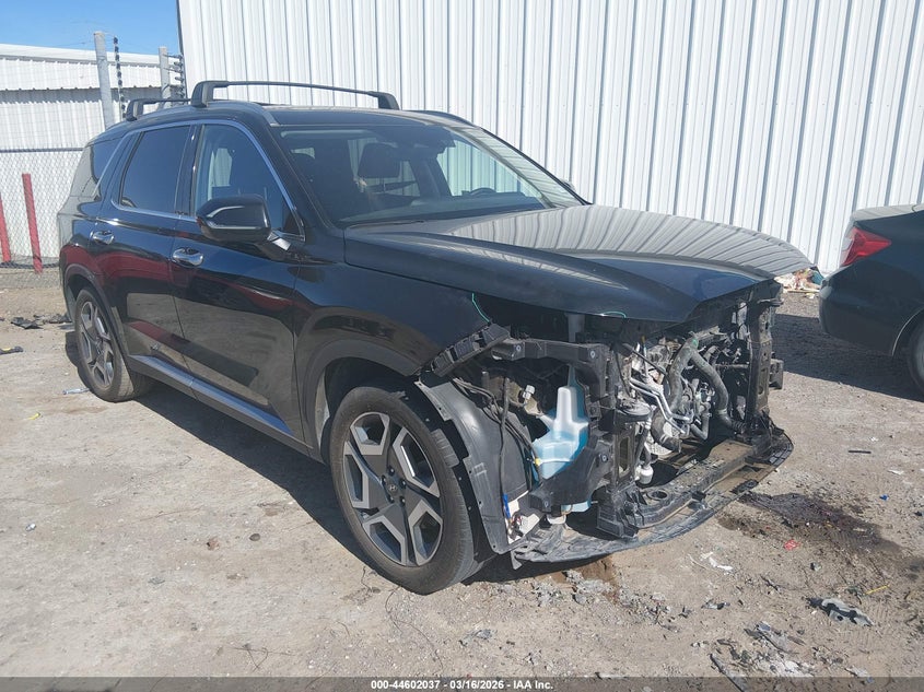 2024 Hyundai Palisade VIN KM8R44GE6RU799949 IAAI salvage auction — FRONT END, Salvage Title, sold $10,800 on 2026-07-29 (photo 1)