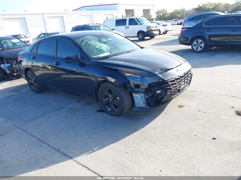 2021 Hyundai Elantra VIN 5NPLS4AG7MH026016 IAAI salvage auction — FRONT END, Salvage Title, sold $4,025 on 2026-07-08 (photo 1)