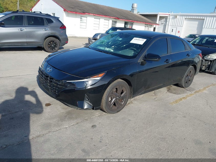 2021 Hyundai Elantra VIN 5NPLS4AG7MH026016 IAAI salvage auction — FRONT END, Salvage Title, sold $4,025 on 2026-07-08 (photo 2)
