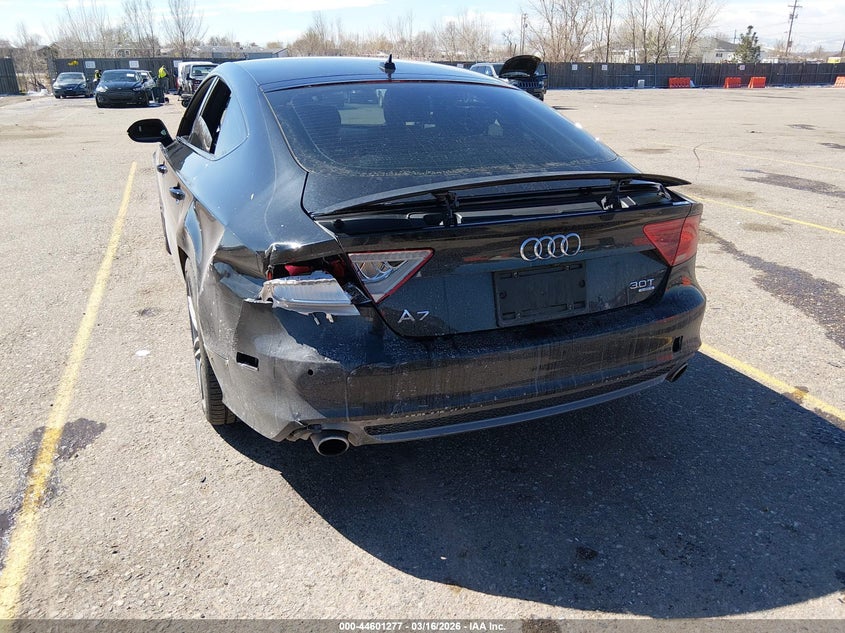 2014 Audi A7 VIN WAU2GAFC6EN034513 IAAI salvage auction — REAR END, Salvage (Colorado), sold $2,150 on 2026-07-07 (photo 3)