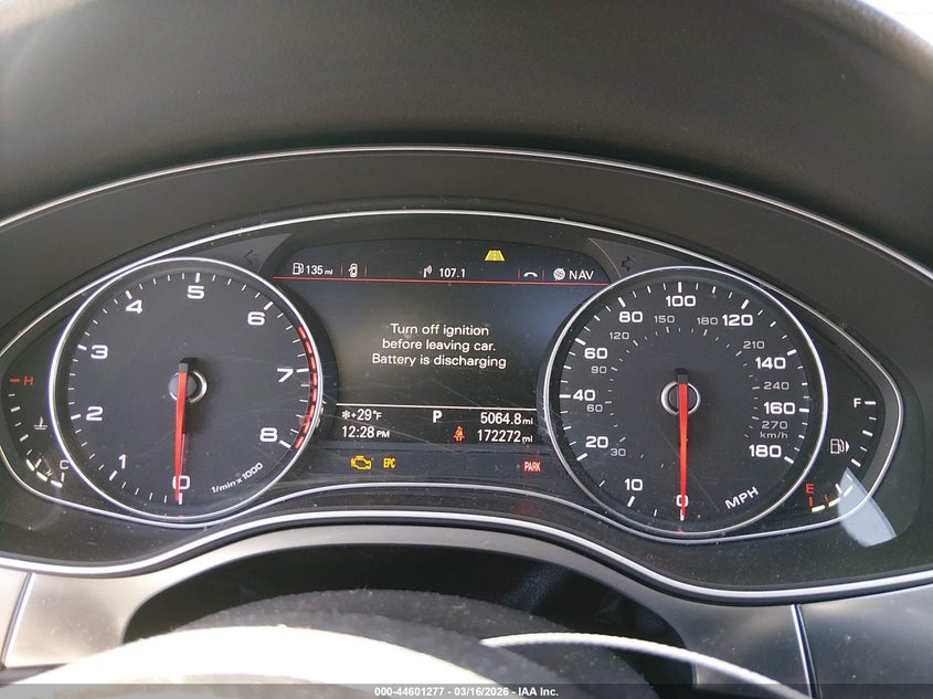 2014 Audi A7 VIN WAU2GAFC6EN034513 IAAI salvage auction — REAR END, Salvage (Colorado), sold $2,150 on 2026-07-07 (photo 7)