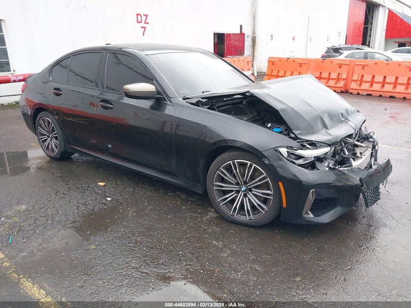 2020 BMW 3er VIN WBA5U7C09LFH59956 IAAI salvage auction — FRONT & REAR, Salvage (Oregon), sold $9,250 on 2026-07-23 (photo 1)