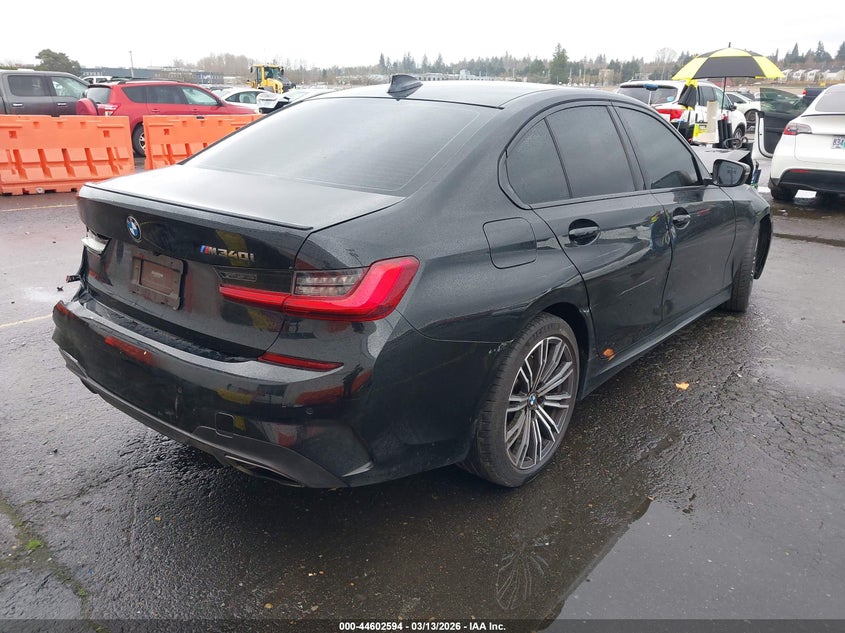 2020 BMW 3er VIN WBA5U7C09LFH59956 IAAI salvage auction — FRONT & REAR, Salvage (Oregon), sold $9,250 on 2026-07-23 (photo 4)