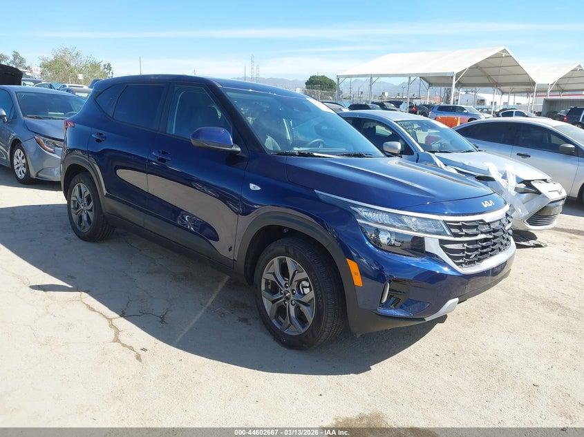 2026 Kia Seltos VIN KNDEP2AA9T7872838 IAAI salvage auction — REAR END, Salvage Title, sold $8,600 on 2026-07-10 (photo 1)