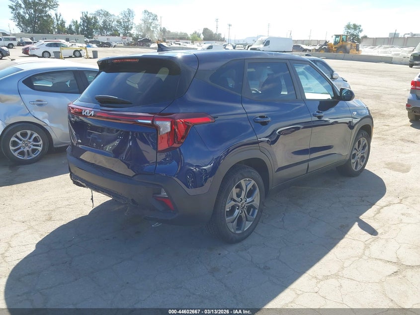 2026 Kia Seltos VIN KNDEP2AA9T7872838 IAAI salvage auction — REAR END, Salvage Title, sold $8,600 on 2026-07-10 (photo 4)