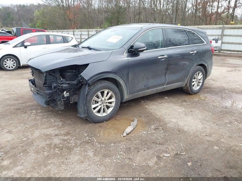2019 Kia Sorento VIN 5XYPG4A58KG481463 IAAI salvage auction — FRONT END, Clear (Tennessee), sold $2,350 on 2026-07-15 (photo 2)