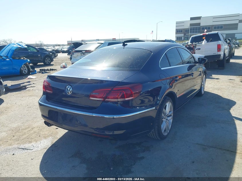 2013 Volkswagen Passat cc VIN WVWRN7AN0DE505198 IAAI salvage auction — FRONT END, Salvage Title, sold $875 on 2026-07-07 (photo 4)