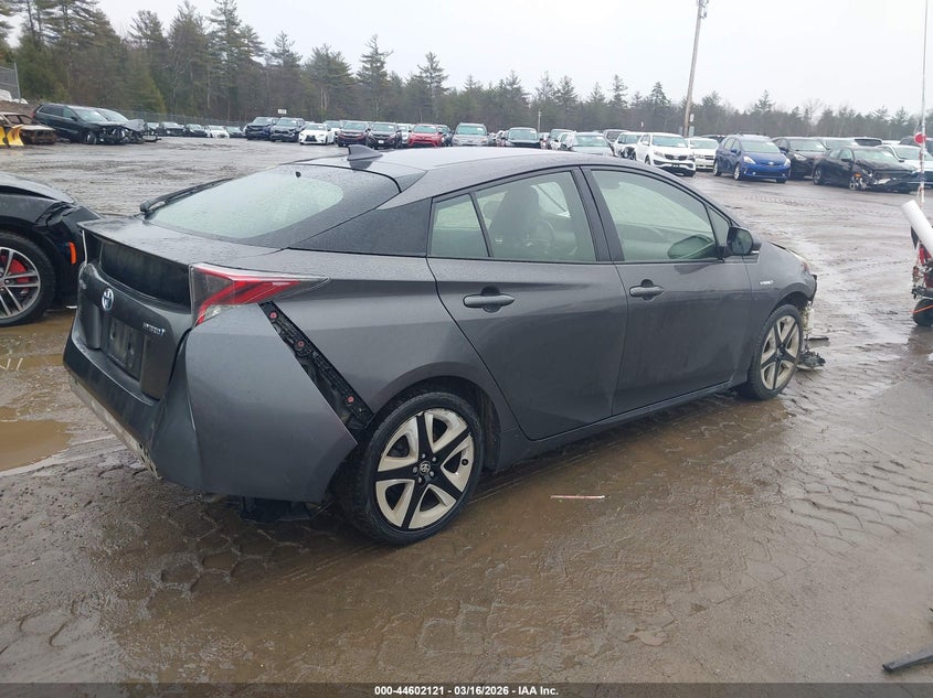 2016 Toyota Prius VIN JTDKARFU3G3511697 IAAI salvage auction — FRONT & REAR, Salvage Title, sold $1,850 on 2026-07-10 (photo 4)