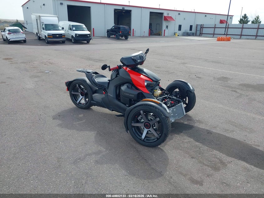2025 Can-am/ brp Ryker VIN 3JB2JEG20SJ000191 IAAI salvage auction — FRONT END, Salvage (Colorado), sold $2,000 on 2026-07-08 (photo 1)