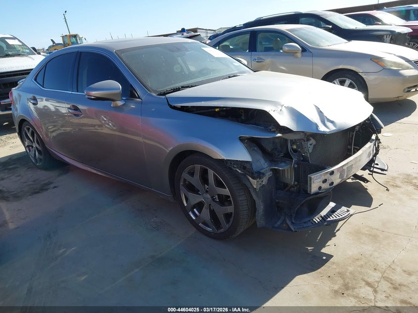 2014 Lexus Is VIN JTHCF1D20E5001414 IAAI salvage auction — FRONT END, Original (Texas), sold $3,550 on 2026-07-14 (photo 1)