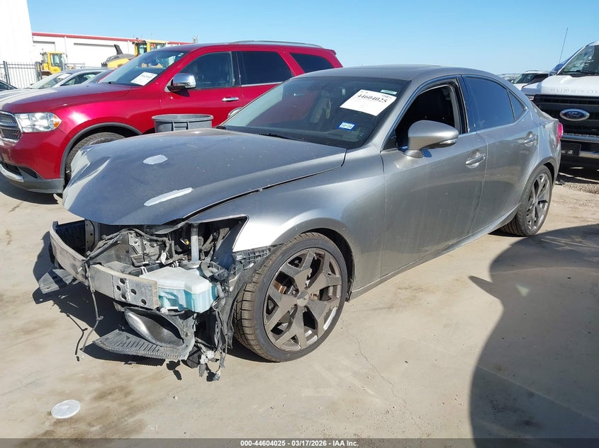 2014 Lexus Is VIN JTHCF1D20E5001414 IAAI salvage auction — FRONT END, Original (Texas), sold $3,550 on 2026-07-14 (photo 2)