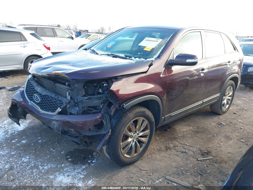 2011 Kia Sorento VIN 5XYKU4A10BG030477 IAAI salvage auction — FRONT END, Salvage (Ohio), sold $25 on 2026-07-16 (photo 2)