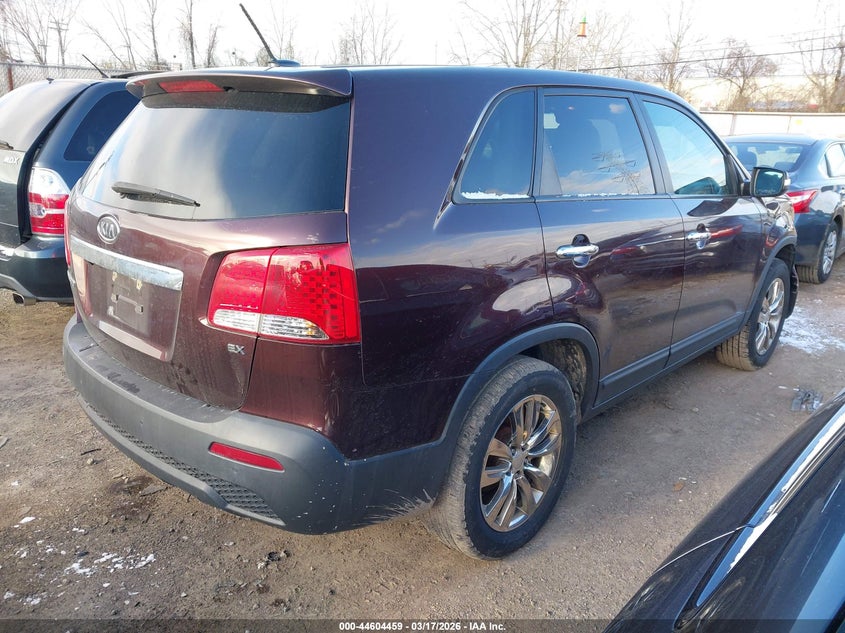 2011 Kia Sorento VIN 5XYKU4A10BG030477 IAAI salvage auction — FRONT END, Salvage (Ohio), sold $25 on 2026-07-16 (photo 4)