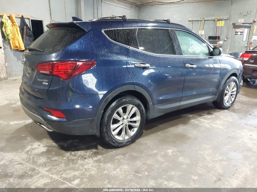 2017 Hyundai Santa fe VIN 5XYZUDLA2HG503283 IAAI salvage auction — FRONT END, Salvage (New Hampshire), sold $1,950 on 2026-07-08 (photo 4)