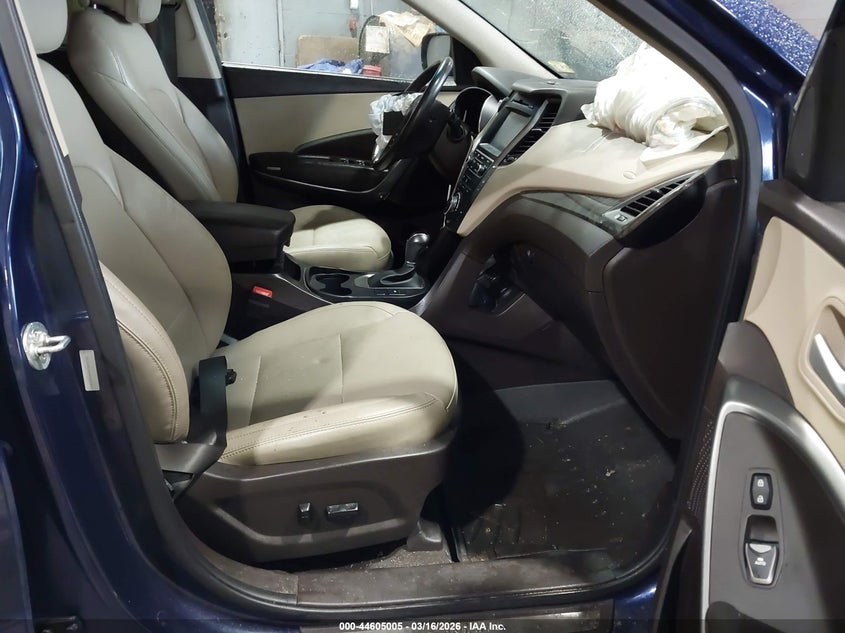 2017 Hyundai Santa fe VIN 5XYZUDLA2HG503283 IAAI salvage auction — FRONT END, Salvage (New Hampshire), sold $1,950 on 2026-07-08 (photo 5)
