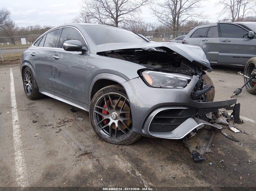 2024 Mercedes-benz Amg gle coupe VIN 4JGFD8KBXRB093697 IAAI salvage auction — FRONT END, Salvage (New Jersey), sold $20,100 on 2026-07-13 (photo 1)