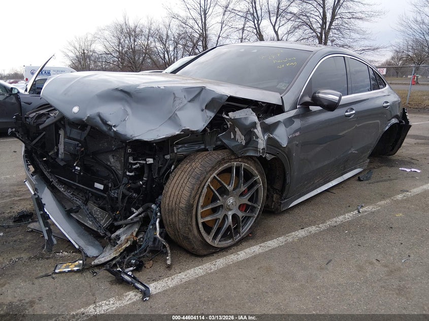 2024 Mercedes-benz Amg gle coupe VIN 4JGFD8KBXRB093697 IAAI salvage auction — FRONT END, Salvage (New Jersey), sold $20,100 on 2026-07-13 (photo 2)
