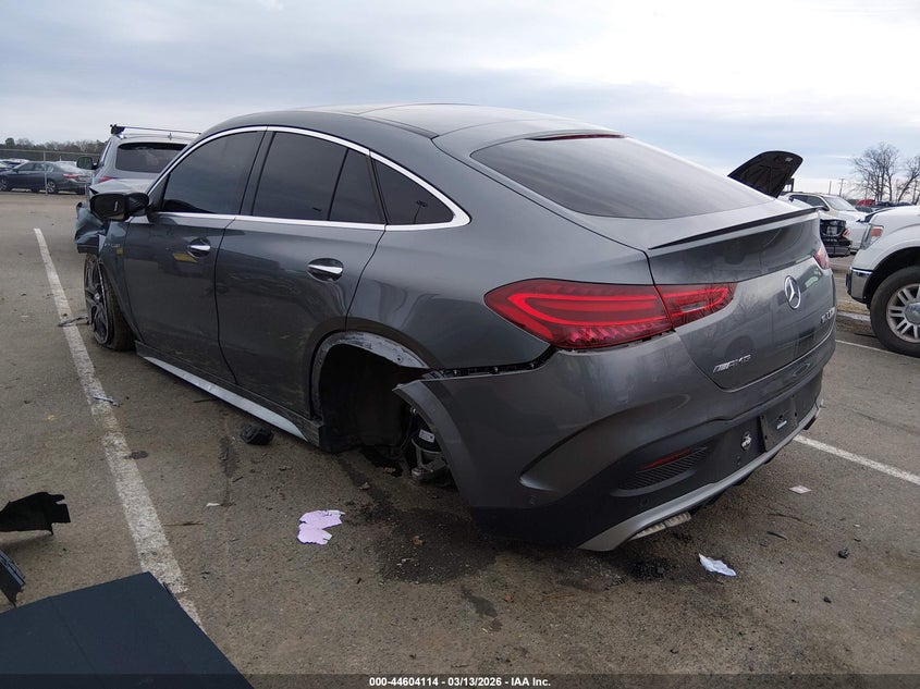 2024 Mercedes-benz Amg gle coupe VIN 4JGFD8KBXRB093697 IAAI salvage auction — FRONT END, Salvage (New Jersey), sold $20,100 on 2026-07-13 (photo 3)