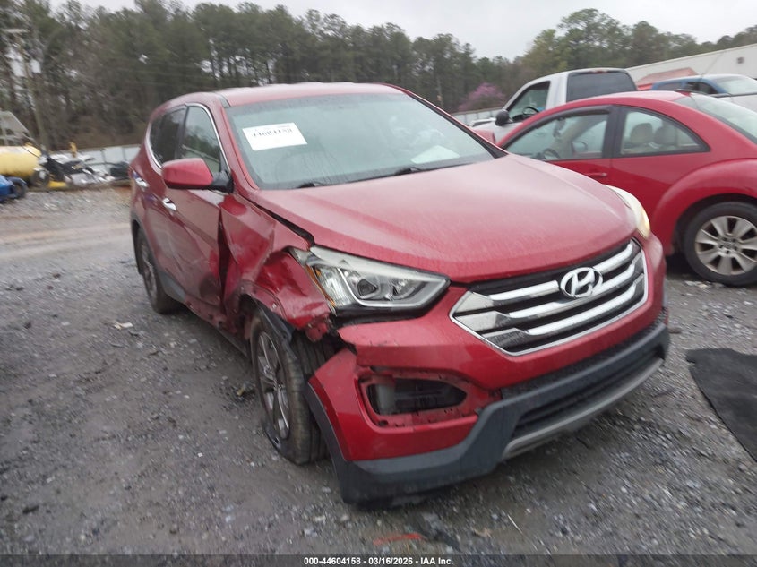2013 Hyundai Santa fe VIN 5XYZT3LB6DG083110 IAAI salvage auction — RIGHT FRONT, Salvage (Georgia), sold $1,250 on 2026-07-07 (photo 1)
