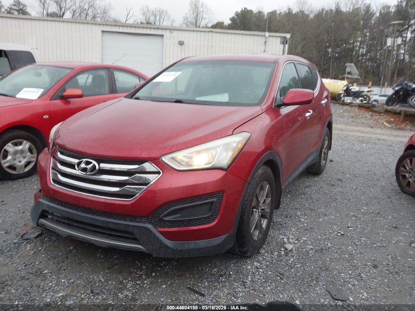 2013 Hyundai Santa fe VIN 5XYZT3LB6DG083110 IAAI salvage auction — RIGHT FRONT, Salvage (Georgia), sold $1,250 on 2026-07-07 (photo 2)