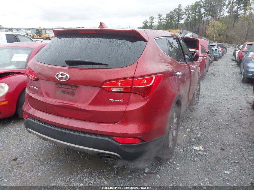 2013 Hyundai Santa fe VIN 5XYZT3LB6DG083110 IAAI salvage auction — RIGHT FRONT, Salvage (Georgia), sold $1,250 on 2026-07-07 (photo 4)