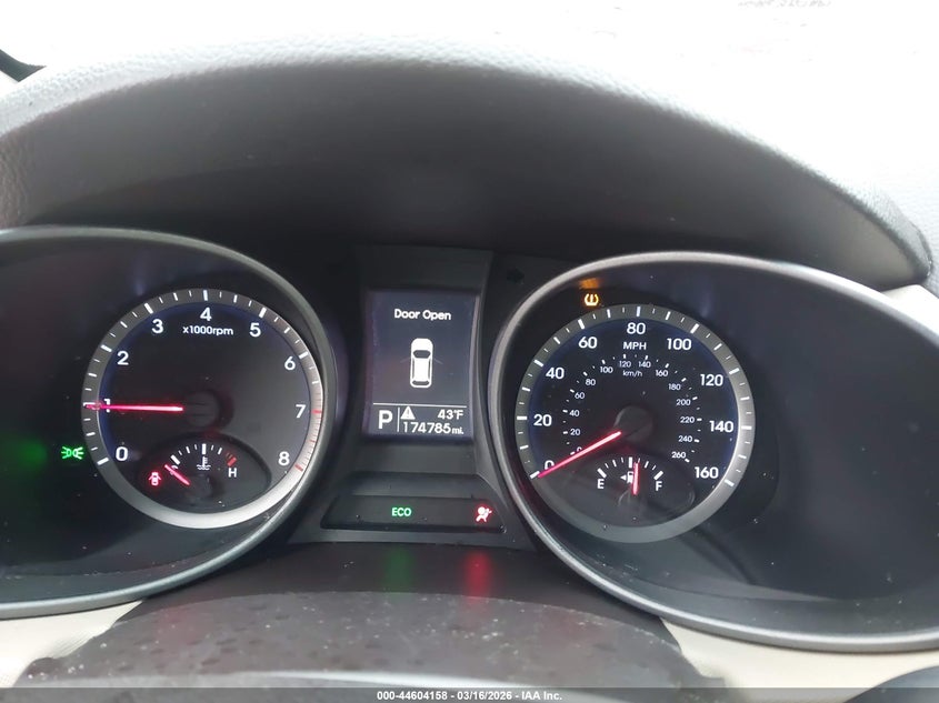 2013 Hyundai Santa fe VIN 5XYZT3LB6DG083110 IAAI salvage auction — RIGHT FRONT, Salvage (Georgia), sold $1,250 on 2026-07-07 (photo 7)