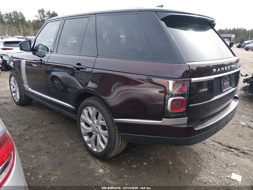 2019 Land rover RANGE ROVER VIN SALGS2SV9KA541003 IAAI salvage auction — FRONT END, Salvage (Massachusetts), sold $18,175 on 2026-07-31 (photo 3)