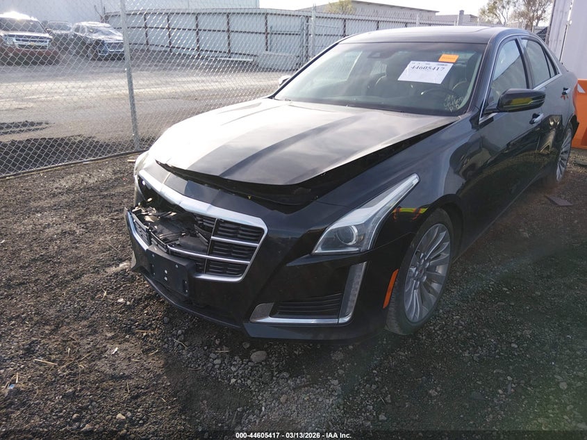 2014 Cadillac Cts VIN 1G6AX5S39E0197085 IAAI salvage auction — FRONT END, Clear (Oklahoma), sold $2,250 on 2026-08-31 (photo 6)