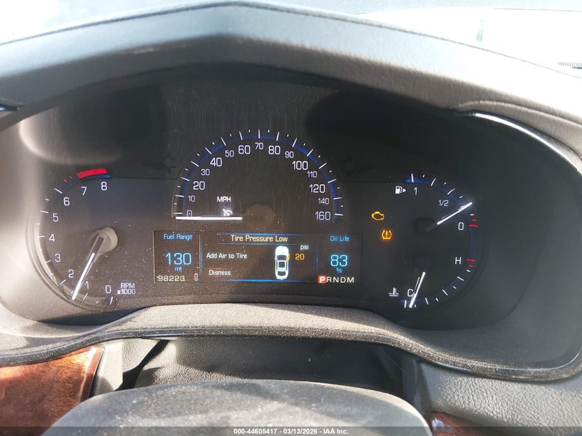 2014 Cadillac Cts VIN 1G6AX5S39E0197085 IAAI salvage auction — FRONT END, Clear (Oklahoma), sold $2,250 on 2026-08-31 (photo 7)