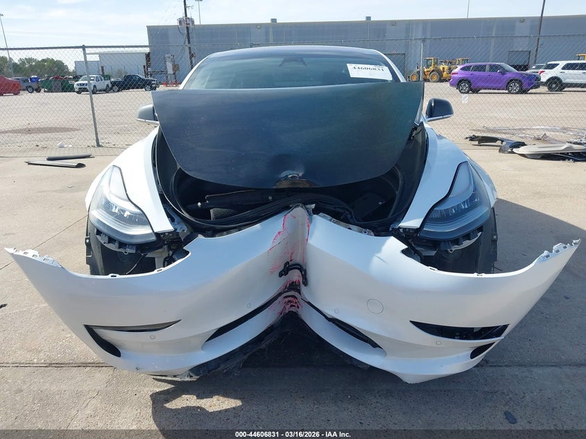 2019 Tesla Model 3 VIN 5YJ3E1EA5KF301518 IAAI salvage auction — FRONT END, Original (Texas), sold $5,450 on 2026-07-16 (photo 6)