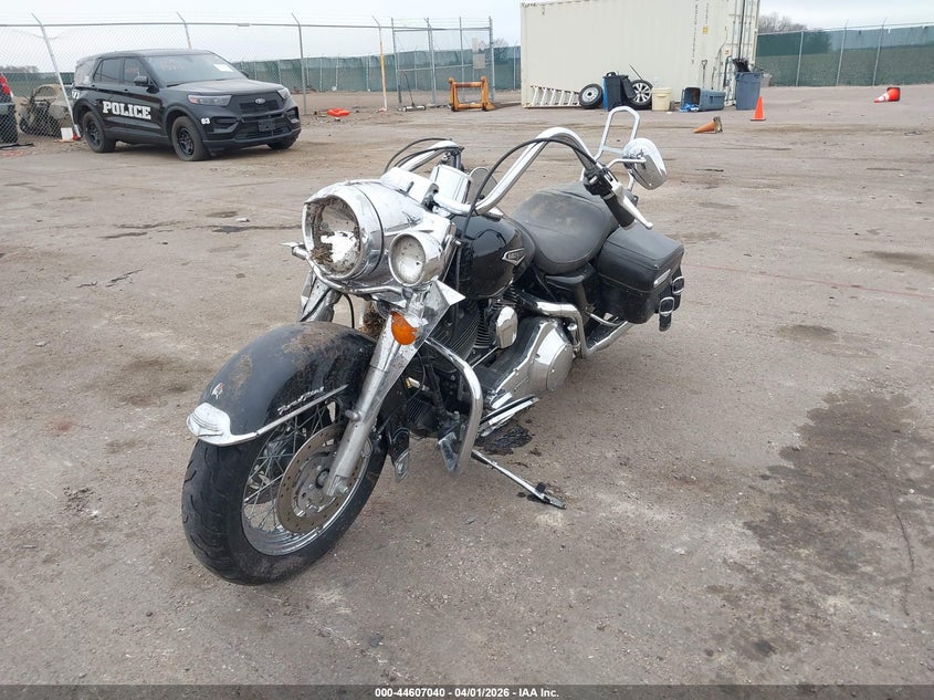 2001 Harley-davidson Road king VIN 1HD1FRW151Y650502 IAAI salvage auction — ROLLOVER, Regular (South Dakota), sold $575 on 2026-07-07 (photo 2)