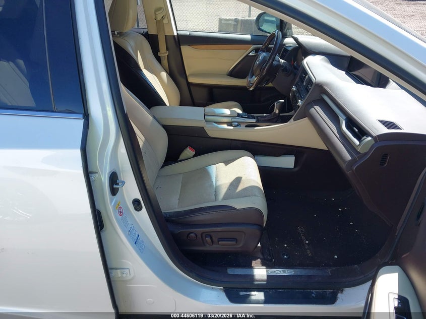 2017 Lexus Rx VIN JTJBZMCA7H2016588 IAAI salvage auction — RIGHT FRONT, Salvage Title, sold $11,000 on 2026-07-25 (photo 5)