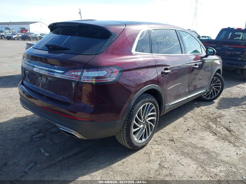 2020 Lincoln Nautilus VIN 2LMPJ6K91LBL34535 IAAI salvage auction — LEFT FRONT, Salvage Title, sold $25 on 2026-07-09 (photo 4)