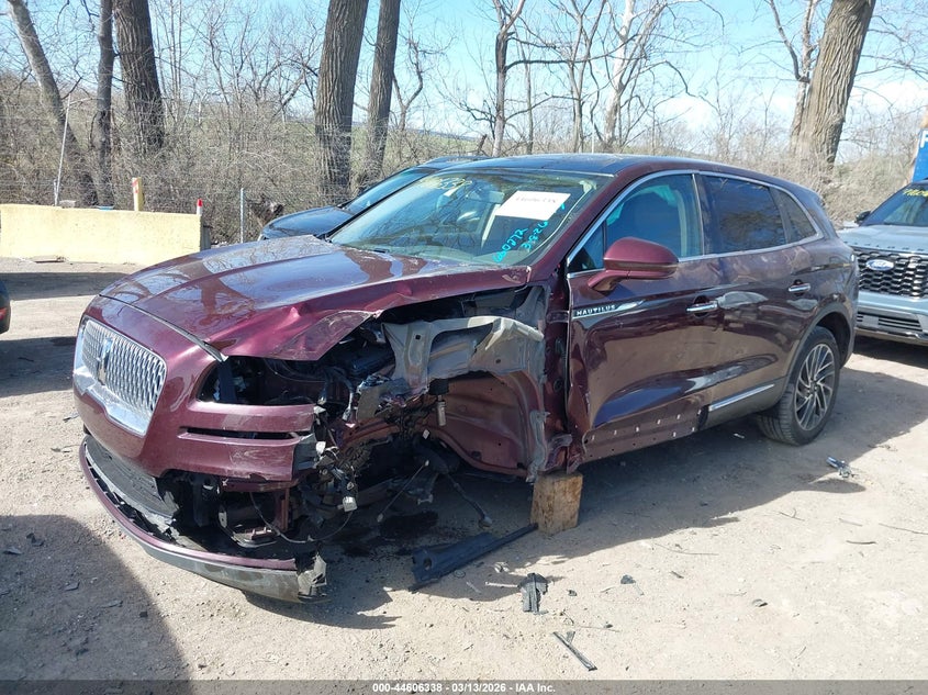 2020 Lincoln Nautilus VIN 2LMPJ6K91LBL34535 IAAI salvage auction — LEFT FRONT, Salvage Title, sold $25 on 2026-07-09 (photo 6)