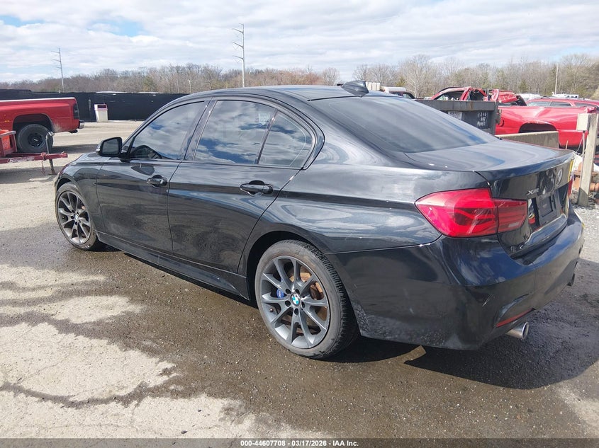 2016 BMW 3er VIN WBA8B7C57GK368748 IAAI salvage auction — THEFT, Salvage - Greater Than 75% (Maryland), sold $7,950 on 2026-08-05 (photo 3)