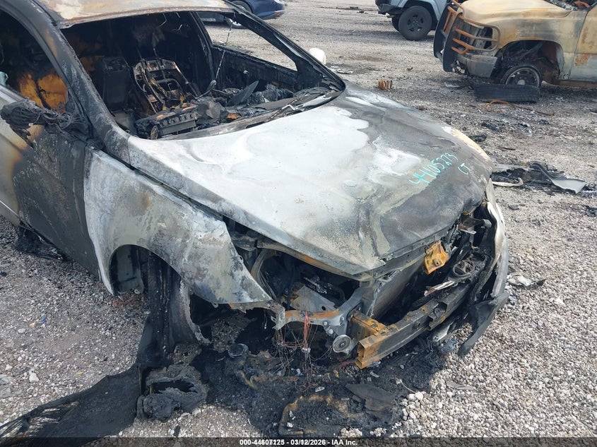 2012 Hyundai Sonata VIN KMHEC4A43CA055445 IAAI salvage auction — TOTAL BURN, Salvage Title, sold $50 on 2026-07-28 (photo 6)
