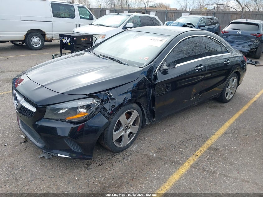2018 Mercedes-benz Cla-klasse VIN WDDSJ4GB0JN595253 IAAI salvage auction — LEFT FRONT, Salvage Title, sold $1,500 on 2026-07-14 (photo 2)