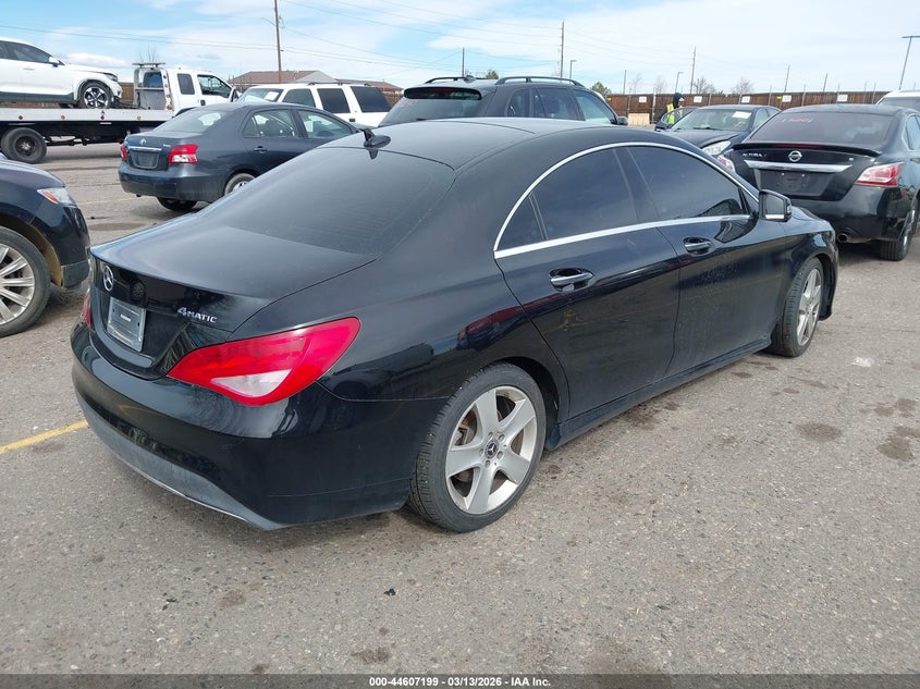 2018 Mercedes-benz Cla-klasse VIN WDDSJ4GB0JN595253 IAAI salvage auction — LEFT FRONT, Salvage Title, sold $1,500 on 2026-07-14 (photo 4)