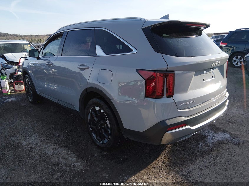 2025 Kia Sorento VIN 5XYRL4JC3SG320117 IAAI salvage auction — FRONT END, Clear (Oklahoma), sold $10,900 on 2026-08-03 (photo 3)