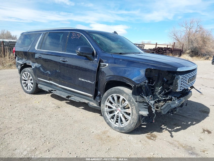2024 Gmc Yukon VIN 1GKS2JKL7RR211144 IAAI salvage auction — FRONT & REAR, Salvage (Wyoming), sold $20,600 on 2026-08-01 (photo 1)