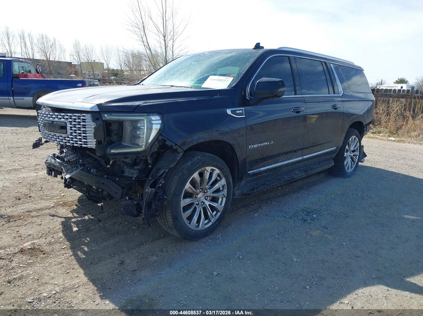 2024 Gmc Yukon VIN 1GKS2JKL7RR211144 IAAI salvage auction — FRONT & REAR, Salvage (Wyoming), sold $20,600 on 2026-08-01 (photo 2)