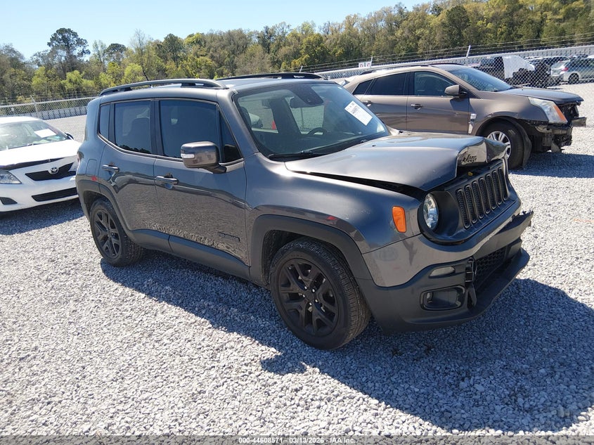 2017 Jeep Renegade VIN ZACCJABB8HPG16811 IAAI salvage auction — FRONT END, Clear (Alabama), sold $1,700 on 2026-07-16 (photo 1)