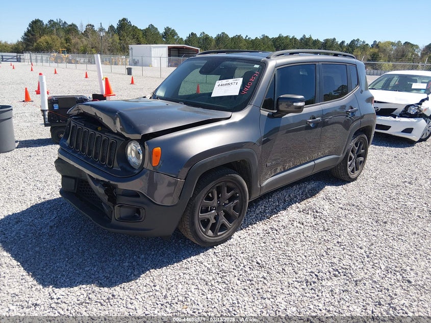 2017 Jeep Renegade VIN ZACCJABB8HPG16811 IAAI salvage auction — FRONT END, Clear (Alabama), sold $1,700 on 2026-07-16 (photo 2)