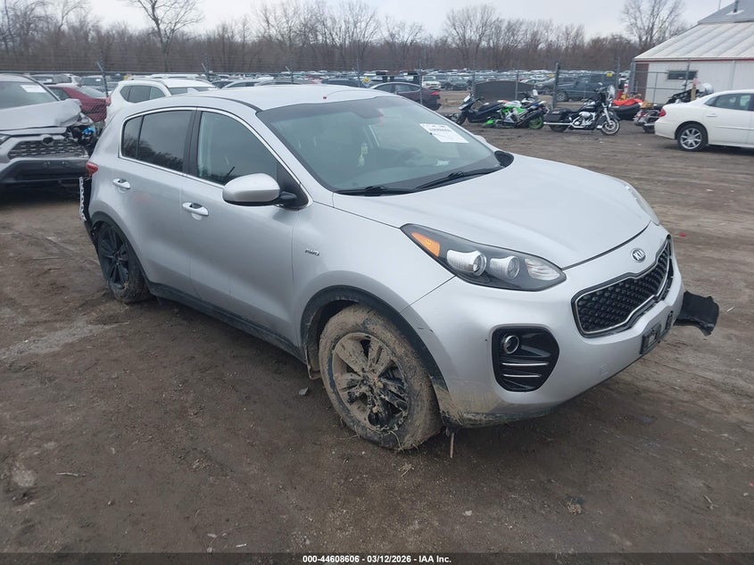 2018 Kia Sportage VIN KNDPMCAC6J7349816 IAAI salvage auction — FRONT END, Salvage (Iowa), sold $2,350 on 2026-07-13 (photo 1)