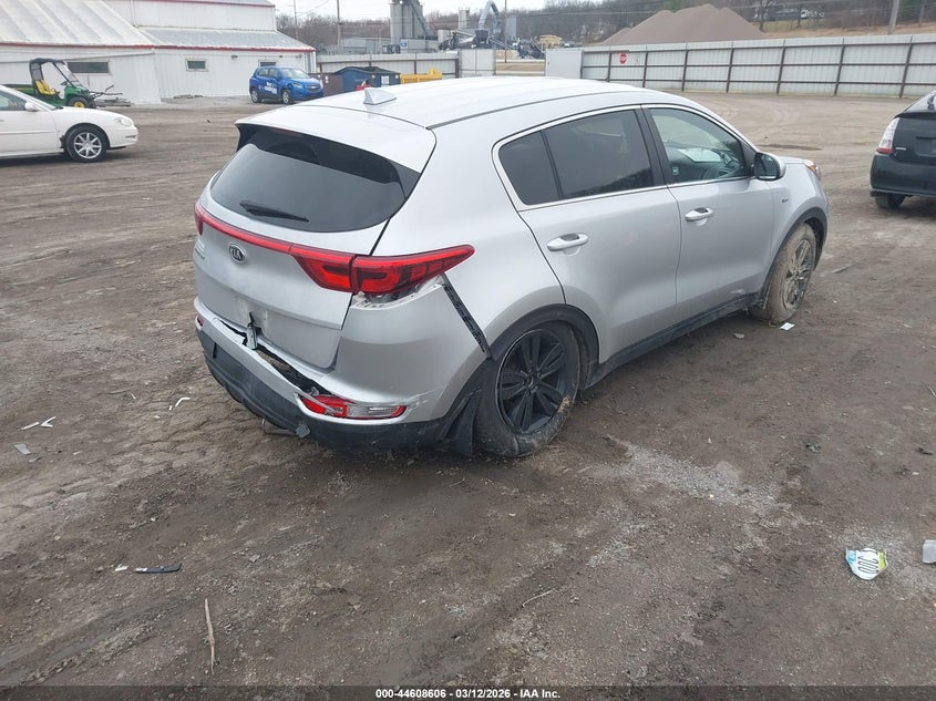 2018 Kia Sportage VIN KNDPMCAC6J7349816 IAAI salvage auction — FRONT END, Salvage (Iowa), sold $2,350 on 2026-07-13 (photo 4)