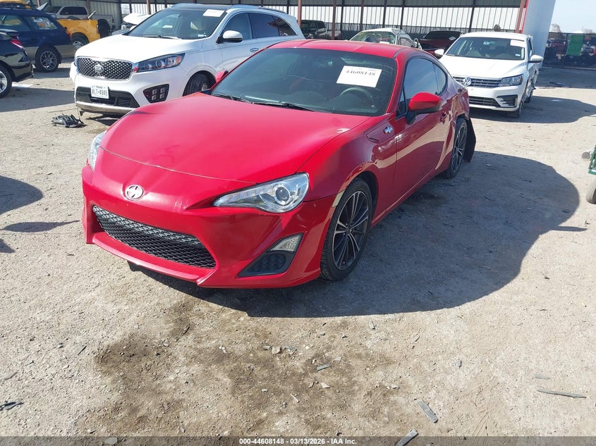 2013 Scion Fr-s VIN JF1ZNAA19D2711167 IAAI salvage auction — LEFT REAR, Original (Texas), sold $3,975 on 2026-07-07 (photo 2)