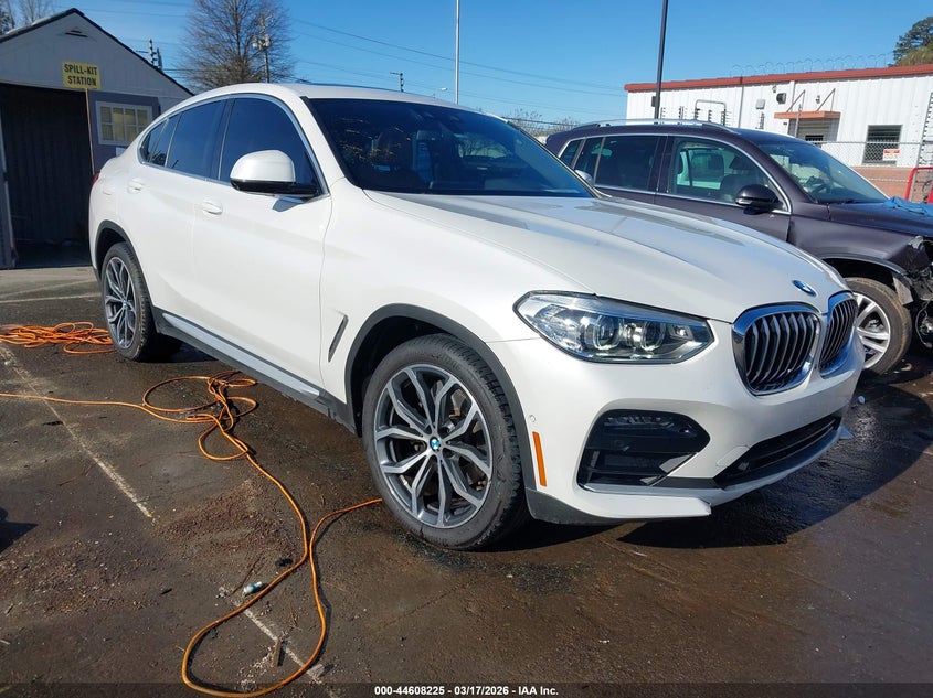 2021 BMW X4 VIN 5UX2V1C06M9H37203 — IAAI salvage auction photo