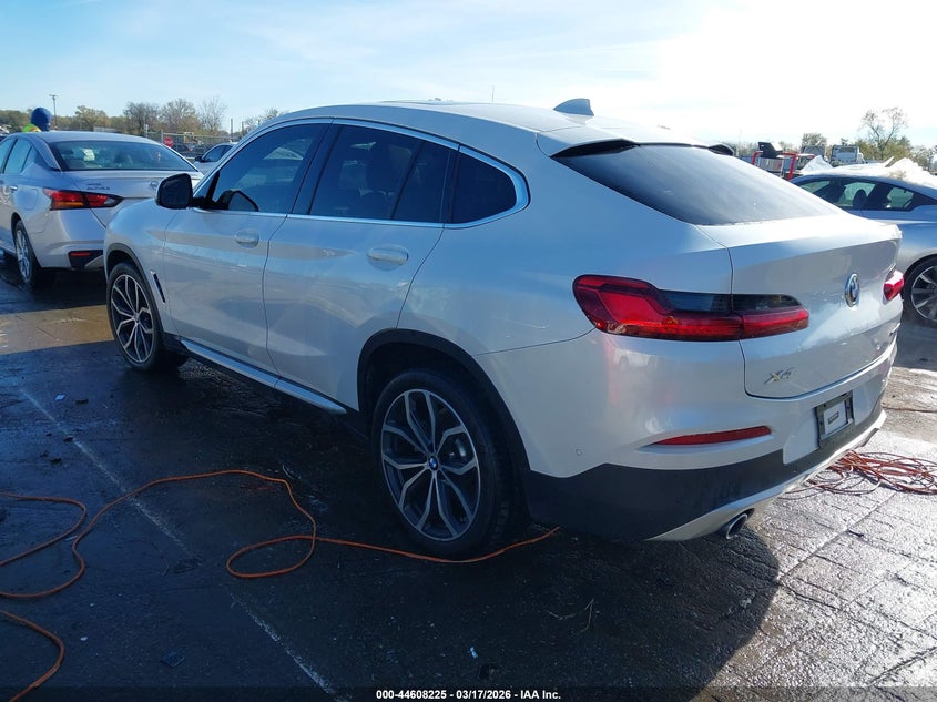 2021 BMW X4 VIN 5UX2V1C06M9H37203 IAAI salvage auction — THEFT, Salvage (Louisiana), sold $17,000 on 2026-08-29 (photo 3)